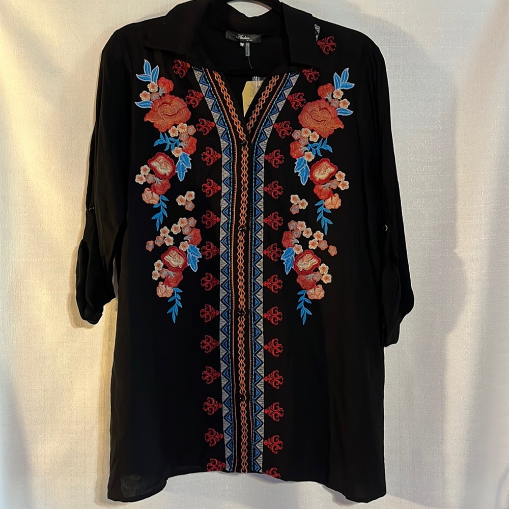 Brand new Embroidery blouse